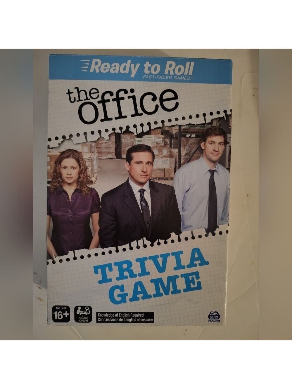 THE OFFICE Trivia Game - Ready to Roll! Spin Masters